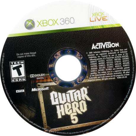 Guitar Hero 5 - Xbox 360