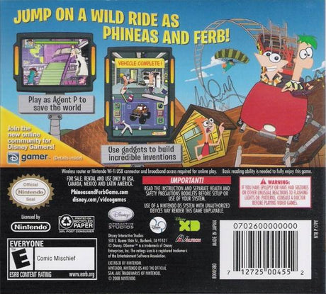 Phineas and Ferb - Nintendo DS