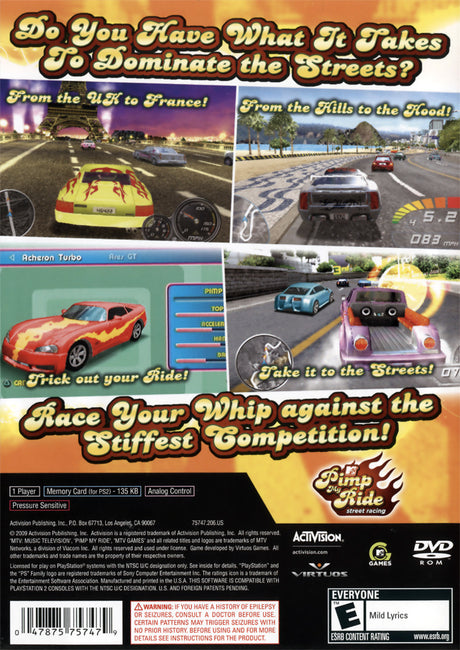 Pimp My Ride: Street Racing - PlayStation 2