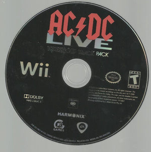 Rock Band: AC/DC Live Track Pack - Wii