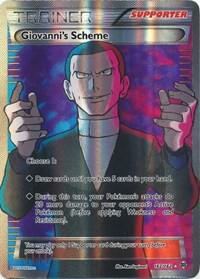 Giovanni's Scheme (Full Art) (162/162) [XY - BREAKthrough]