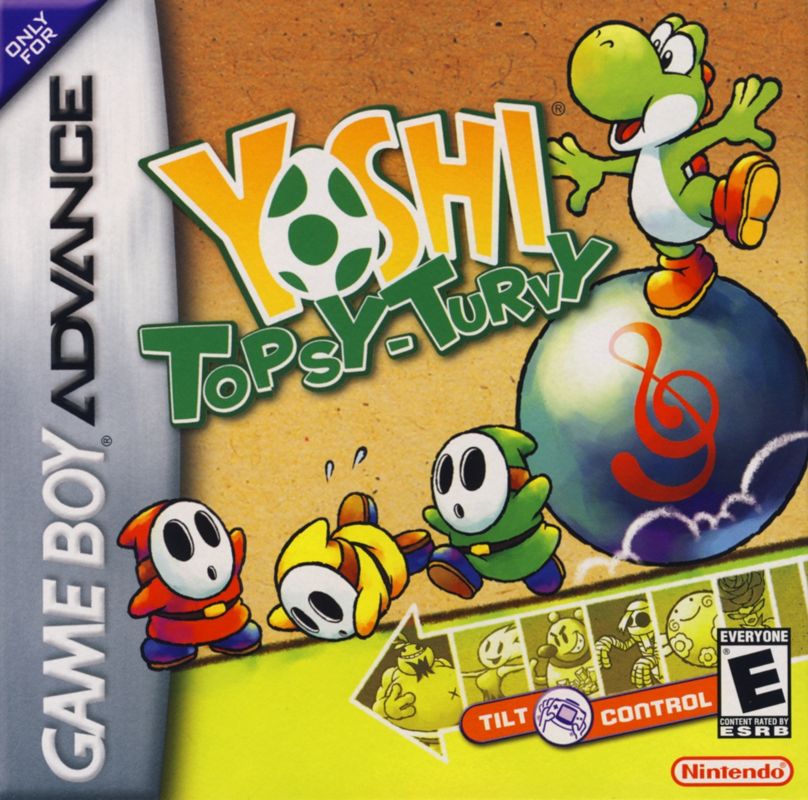 Yoshi Topsy-Turvy - Game Boy Advance