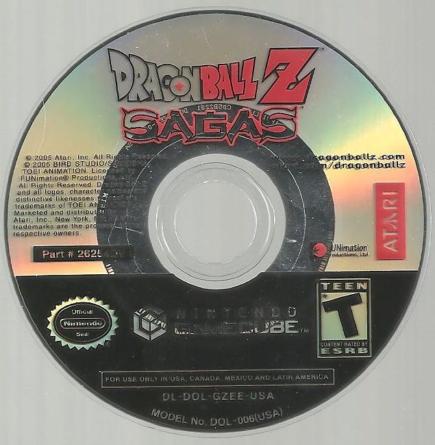 Dragon Ball Z: Sagas - GameCube