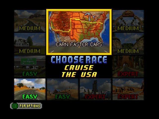 Cruis'n USA - Nintendo 64