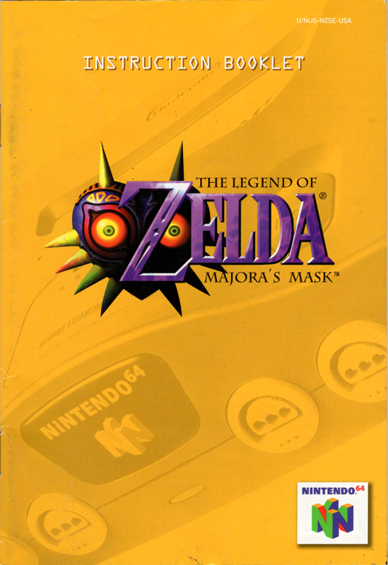 The Legend of Zelda: Majora's Mask - N64 Manual