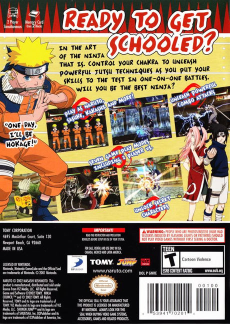 Naruto: Clash of Ninja - GameCube