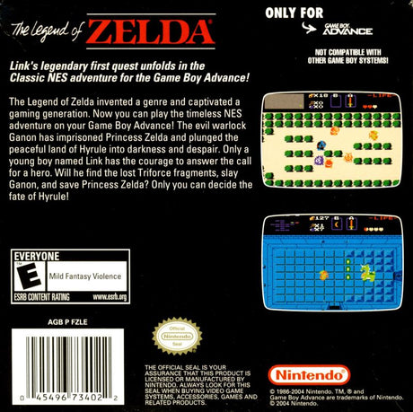 Classic NES Series: The Legend of Zelda - Game Boy Advance