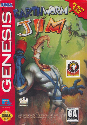 Earthworm Jim - SEGA Genesis