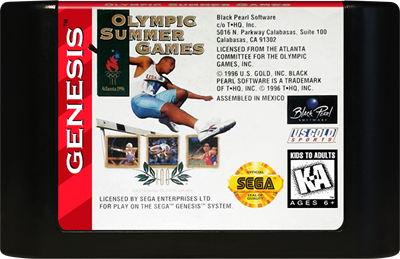 Olympic Summer Games: Atlanta '96 - SEGA Genesis