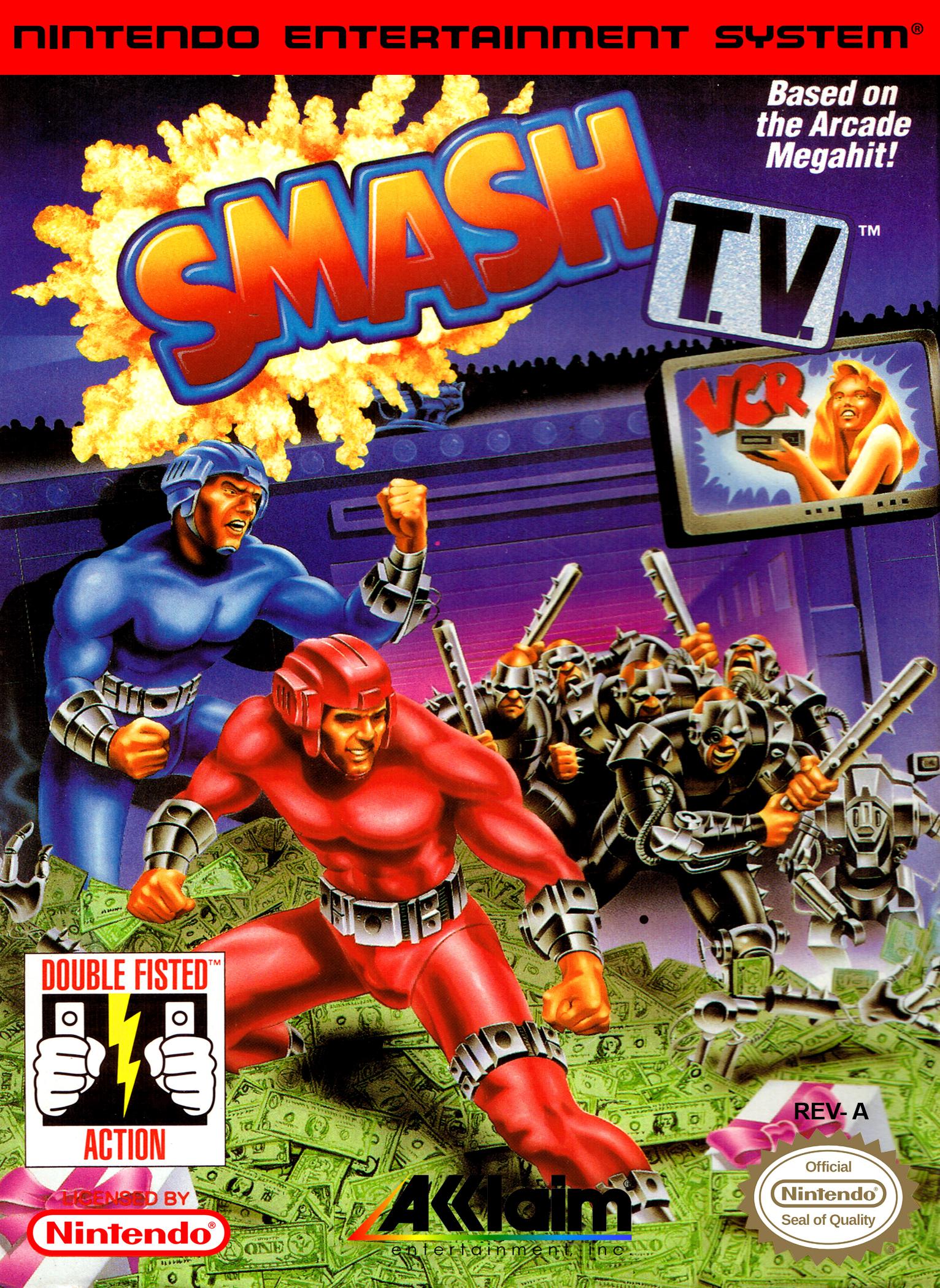 NINTENDO ENTERTAINMENT SYSTEM NES /SMASH T.V. カセット ソフト Smash TV - NES – Bitjump Games