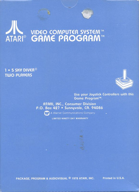 Sky Diver - Atari 2600