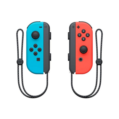 Nintendo Switch OLED Console with Blue and Red Joy-Con