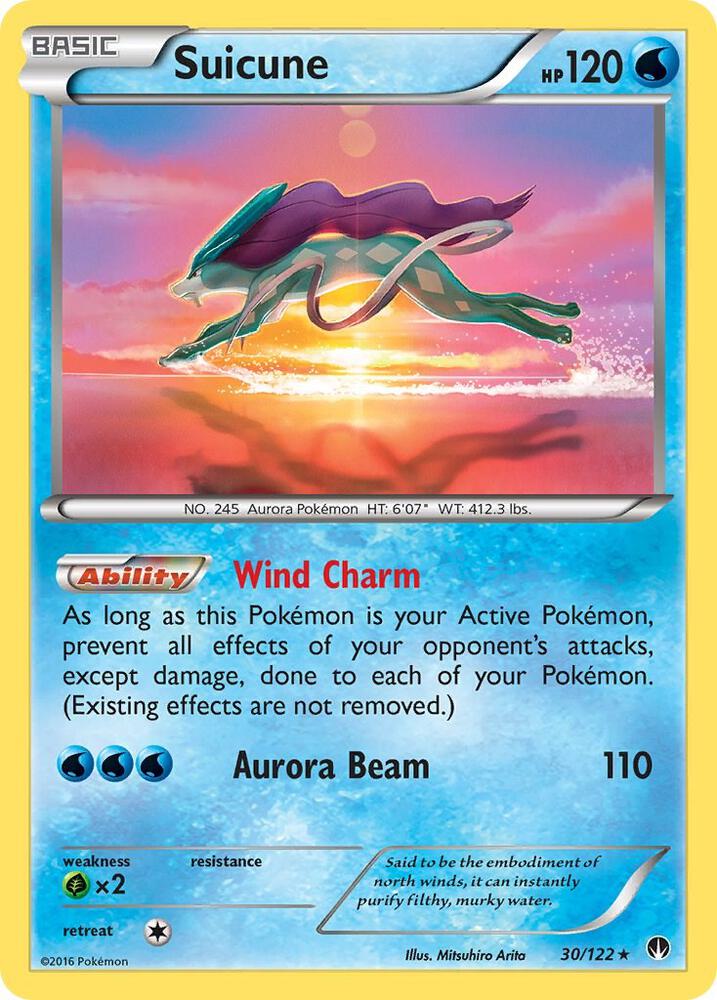 Suicune (30/122) [XY - BREAKpoint]
