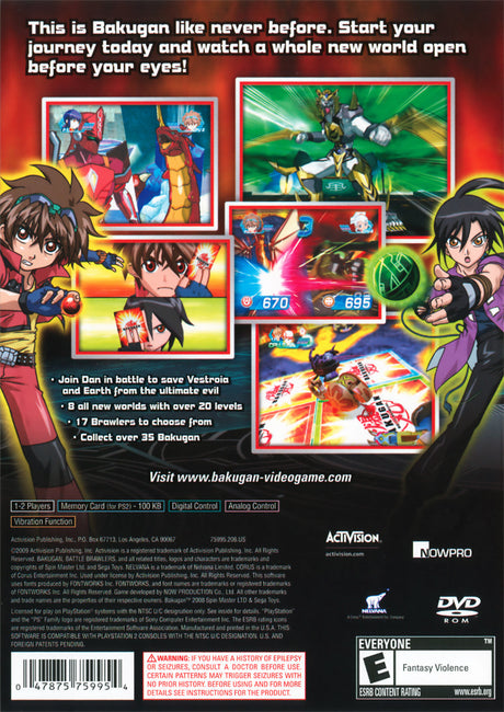 Bakugan: Battle Brawlers - PlayStation 2