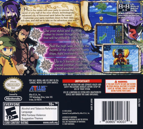 Etrian Odyssey III: The Drowned City - Nintendo DS