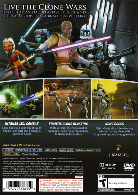 Star Wars: The Clone Wars - Republic Heroes - PlayStation 2