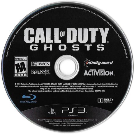 Call of Duty: Ghosts - PlayStation 3