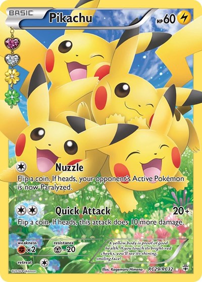 Pikachu (Full Art) (RC29/RC32) [Generations: Radiant Collection]