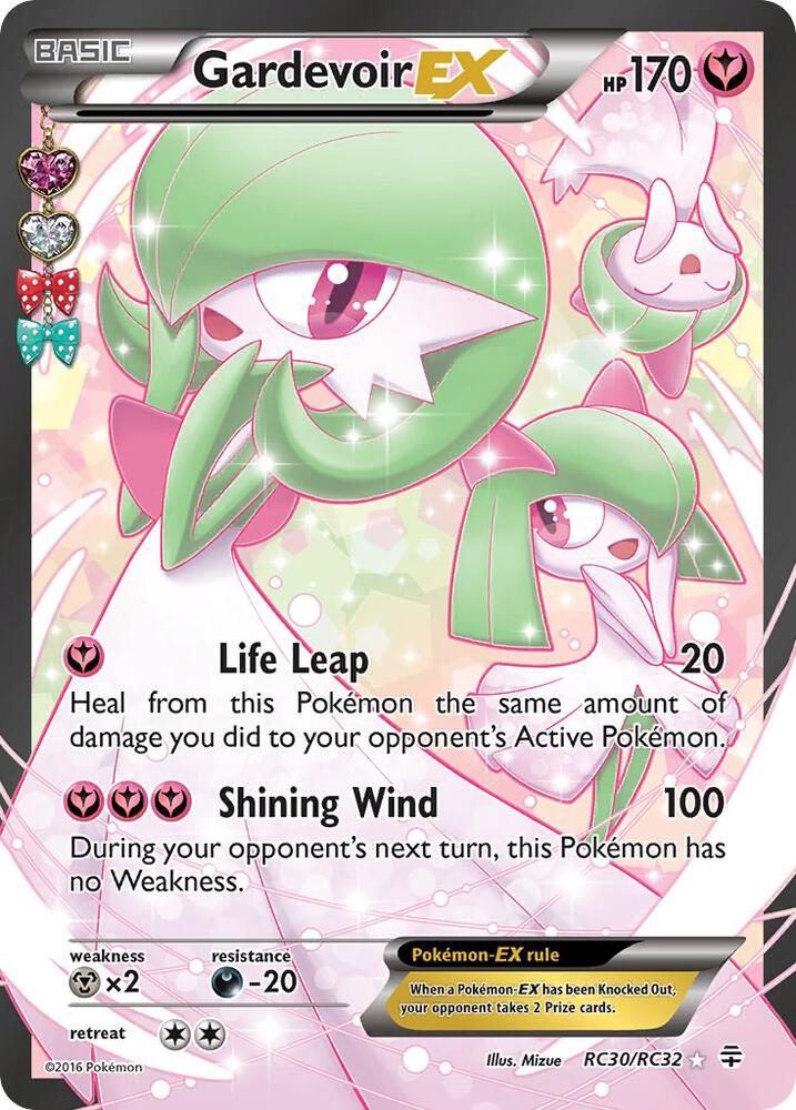 Gardevoir EX (Full Art) (RC30/RC32) [Generations: Radiant Collection]