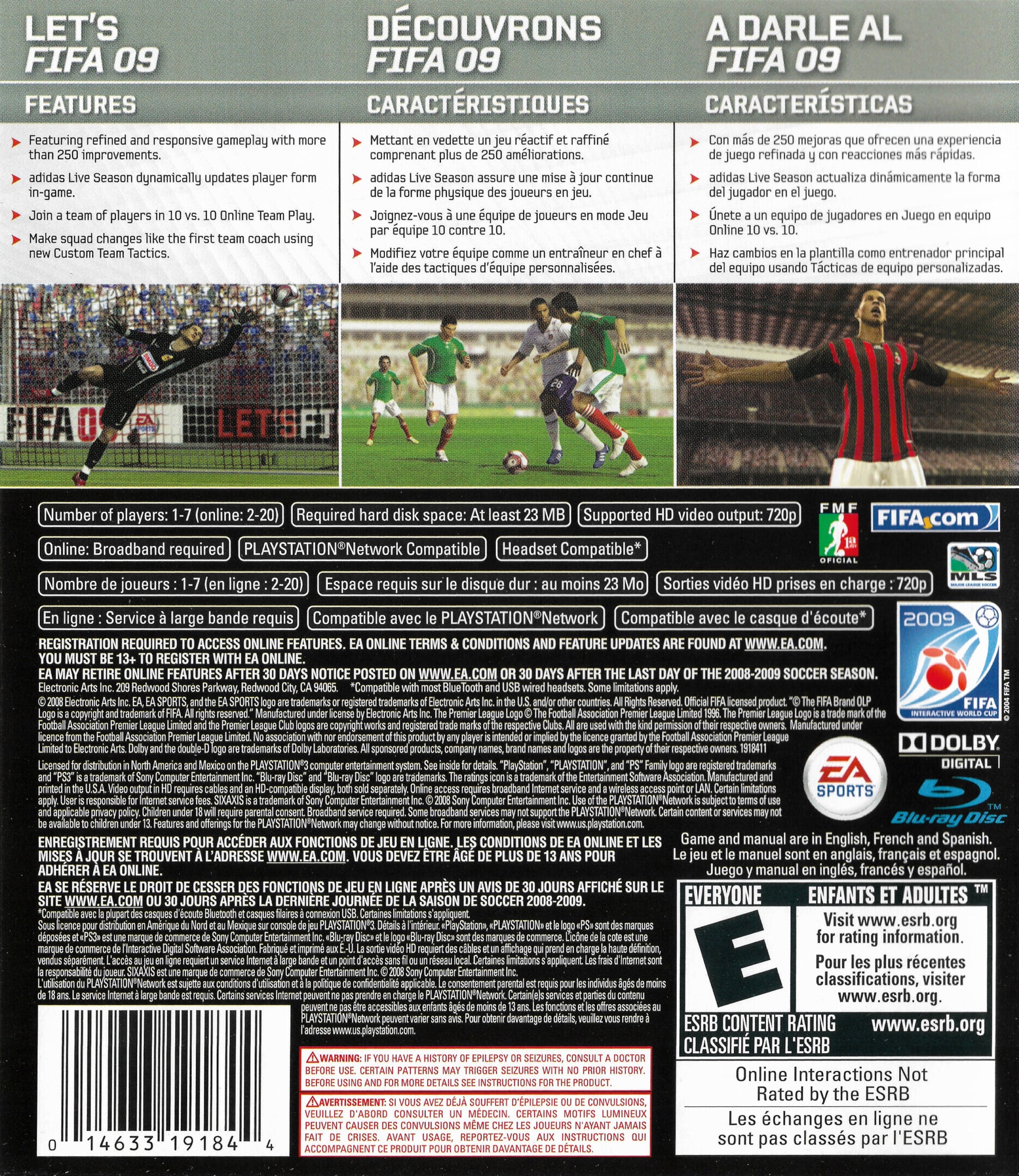 FIFA Soccer 09 - PlayStation 2