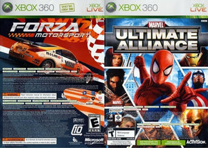 Marvel Ultimate Alliance / Forza Motorsport 2 - Xbox 360