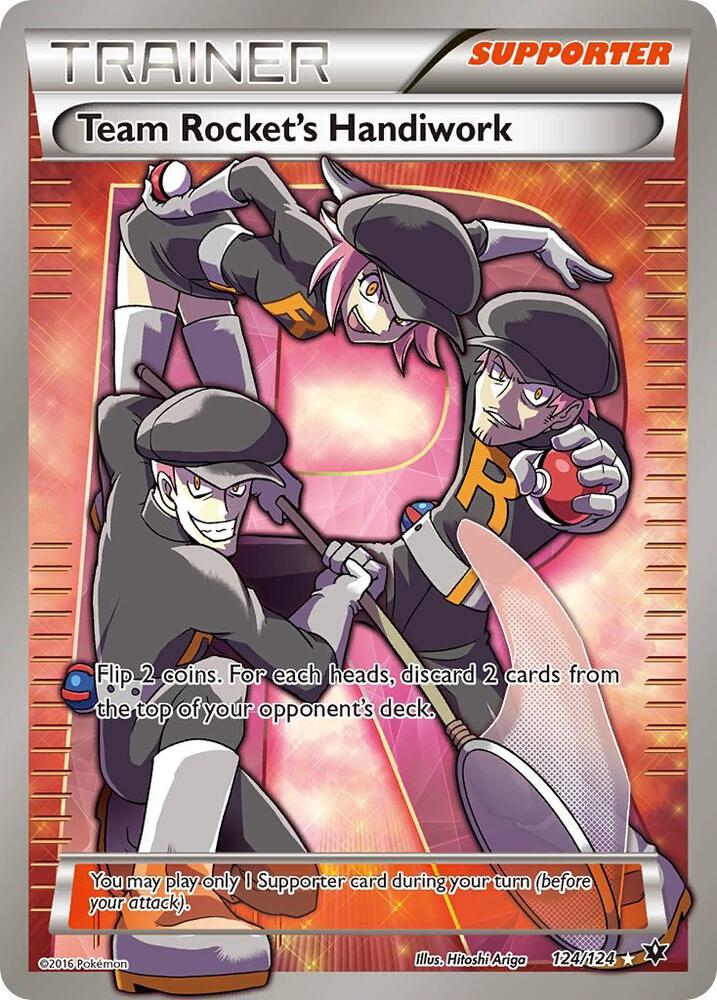 Team Rocket's Handiwork (Full Art) (124/124) [XY - Fates Collide]