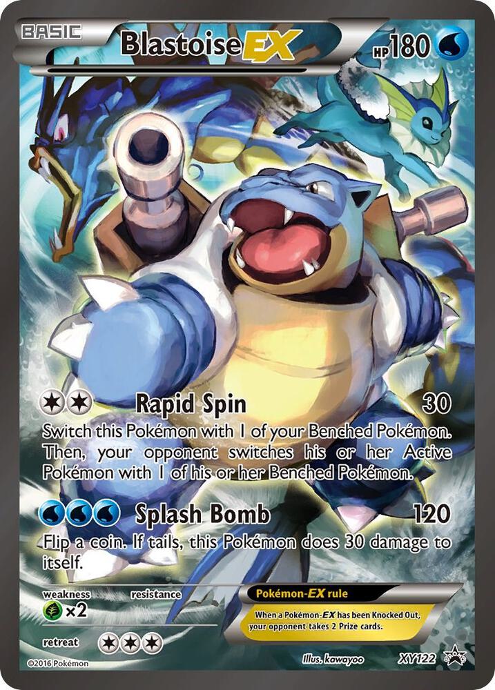 Blastoise EX - XY122 (XY122) [XY Promos]