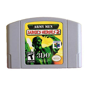 Army Men: Sarge's Heroes 2 (Gray Cartridge) - Nintendo 64