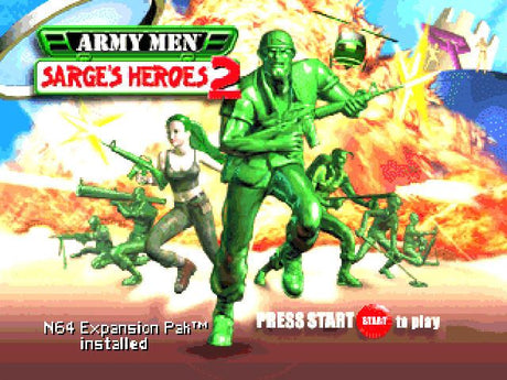 Army Men: Sarge's Heroes 2 - Nintendo 64
