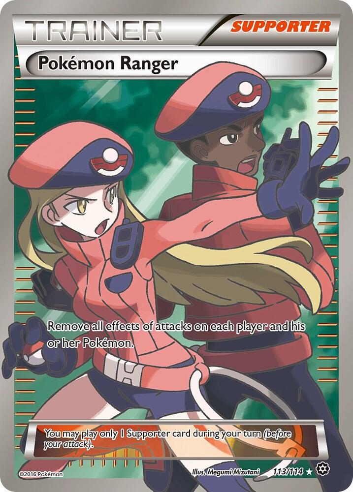 Pokemon Ranger (Full Art) (113/114) [XY - Steam Siege]