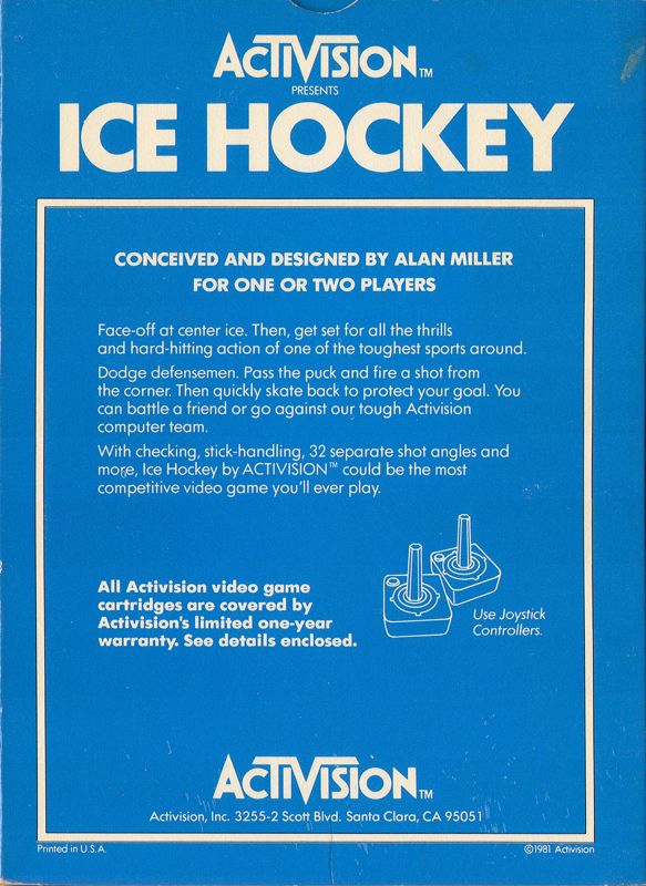 Ice Hockey - Atari 2600