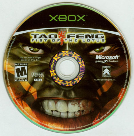 Tao Feng: Fist of the Lotus - Xbox