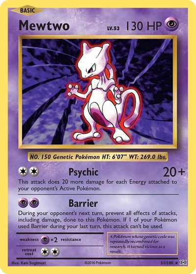 Mewtwo (51/108) [XY - Evolutions]