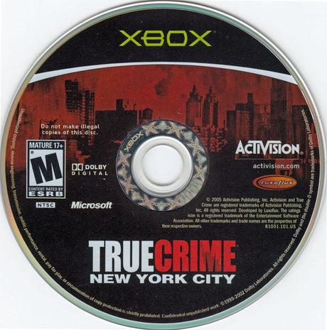 True Crime: New York City - Xbox