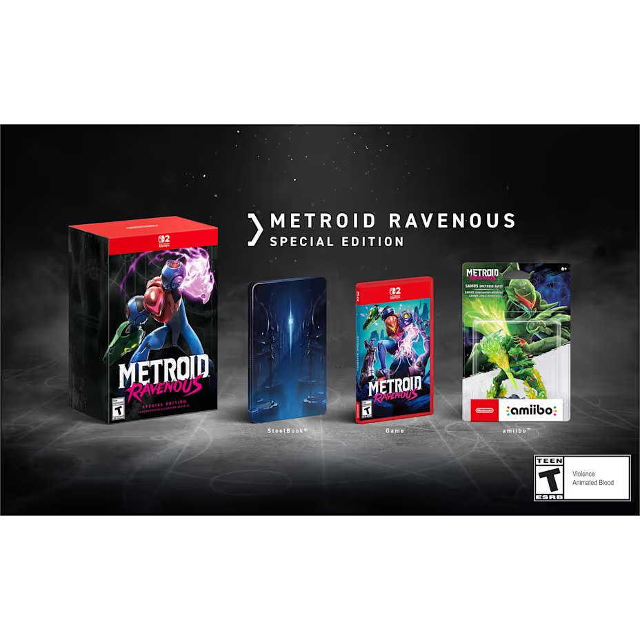 Metroid Ravenous Special Edition - Nintendo Switch 2