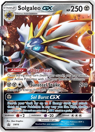 Solgaleo GX - SM16 SM16/248