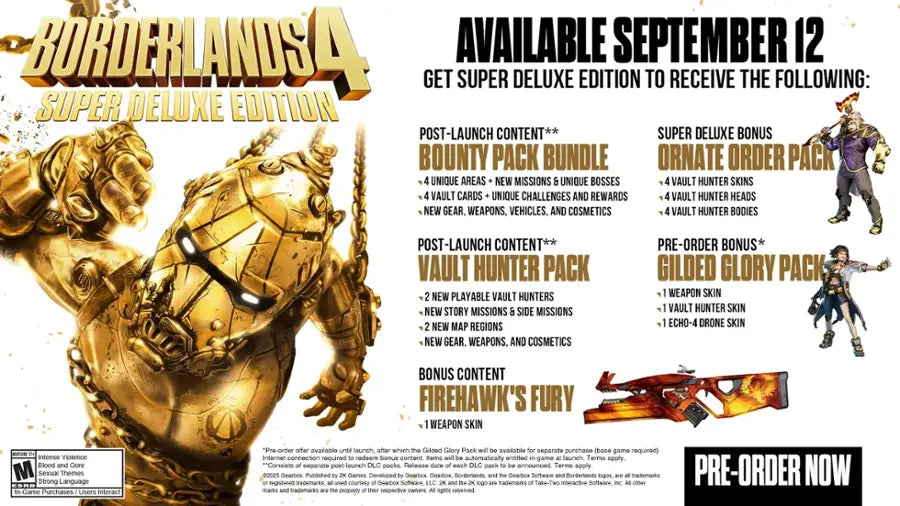 Borderlands 4 Super Deluxe Edition - Xbox Series X