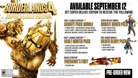 Borderlands 4 Super Deluxe Edition - Xbox Series X