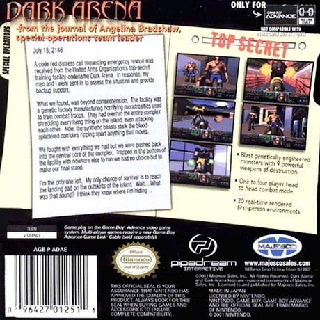 Dark Arena - Game Boy Advance