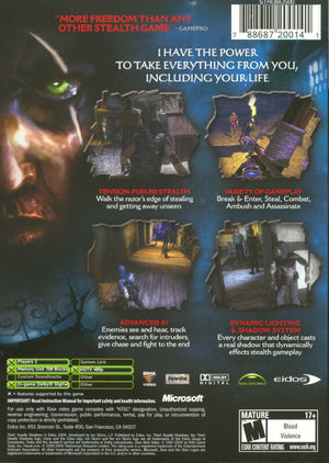 Thief: Deadly Shadows - Xbox