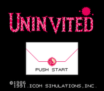 Uninvited - NES