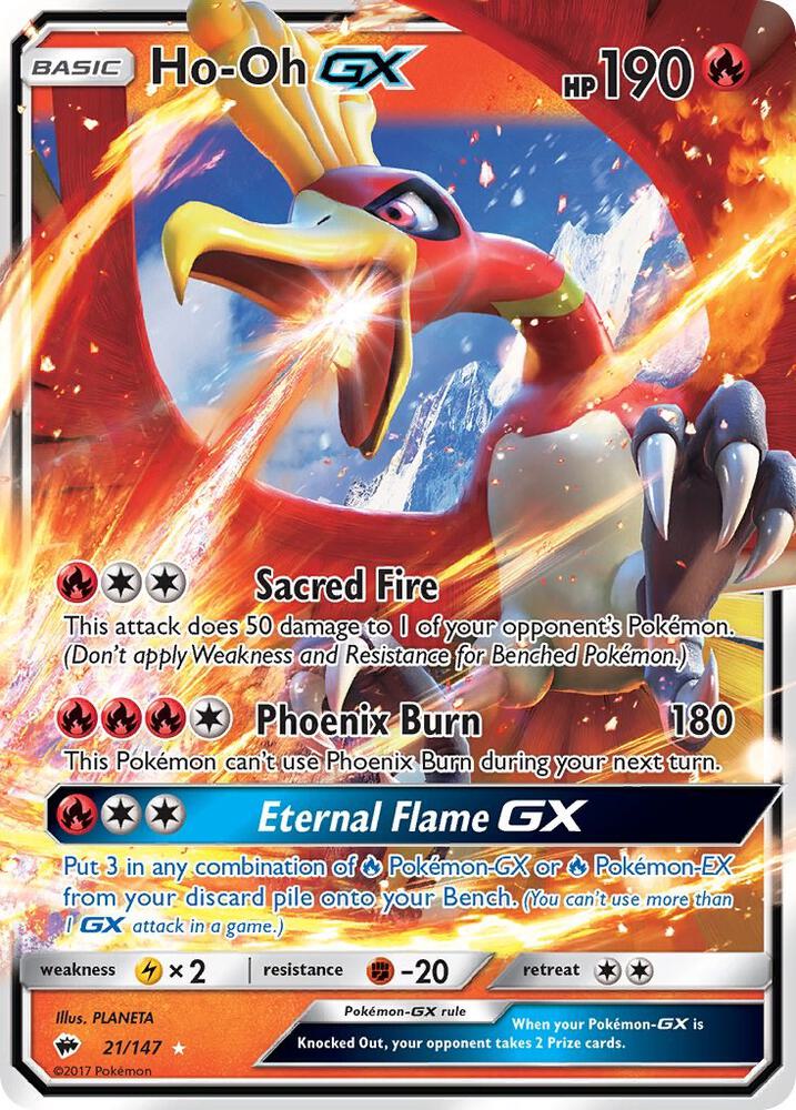 Ho-Oh GX (21/147) [SM - Burning Shadows]