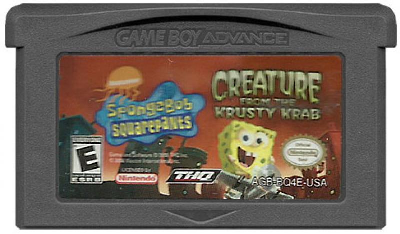 SpongeBob SquarePants: Creature from the Krusty Krab - Game Boy Advance