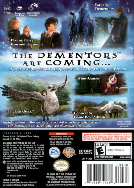 Harry Potter and the Prisoner of Azkaban - GameCube