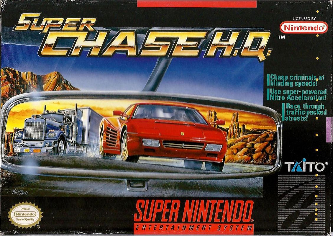 Super Chase H.Q. - Super Nintendo