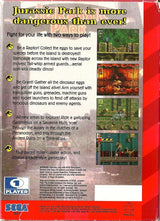 Jurassic Park: Rampage Edition - SEGA Genesis