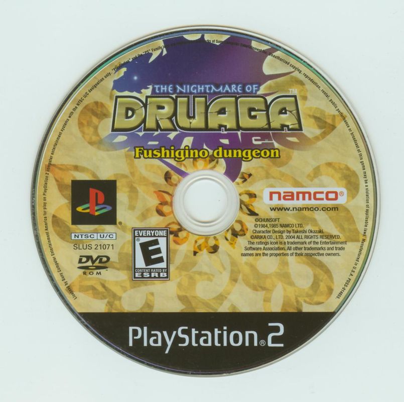 The Nightmare of Druaga: Fushigino Dungeon - PlayStation 2