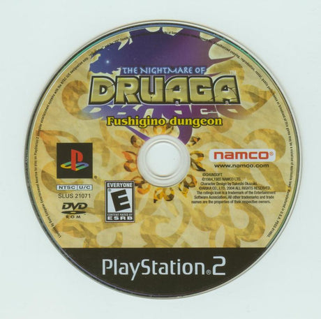 The Nightmare of Druaga: Fushigino Dungeon - PlayStation 2