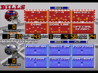 Madden NFL '95 - SEGA Genesis