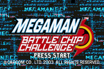 Mega Man Battle Chip Challenge - Game Boy Advance